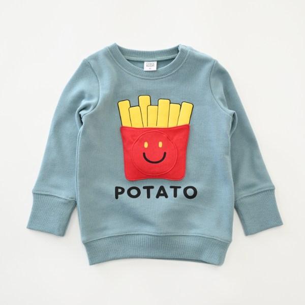 チークルーム cheek room スマイルポテト　トレーナー　( 80 90 100 110 120 130 ) 子ども服 幼児 キッズ | CHEEK ROOM | 09
