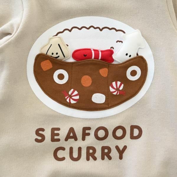 チークルーム cheek room シーフードカレー　トレーナー　( 80 90 100 110 120 130 ) 子ども服 幼児 キッズ | CHEEK ROOM | 10