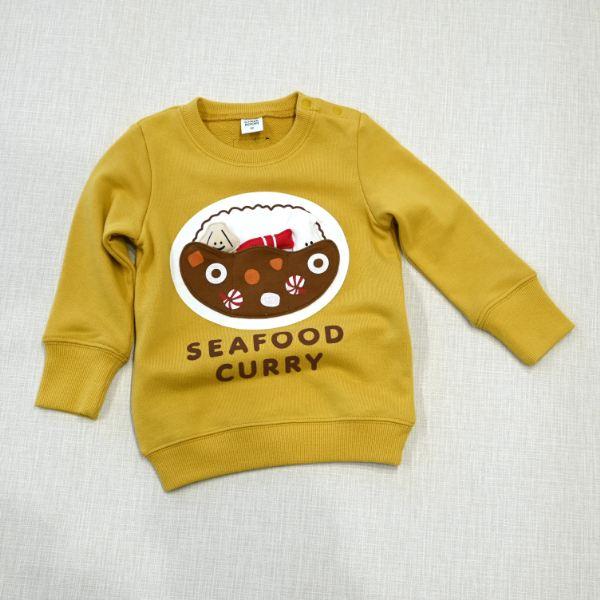 チークルーム cheek room シーフードカレー　トレーナー　( 80 90 100 110 120 130 ) 子ども服 幼児 キッズ | CHEEK ROOM | 12