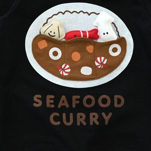 チークルーム cheek room シーフードカレー　トレーナー　( 80 90 100 110 120 130 ) 子ども服 幼児 キッズ | CHEEK ROOM | 16
