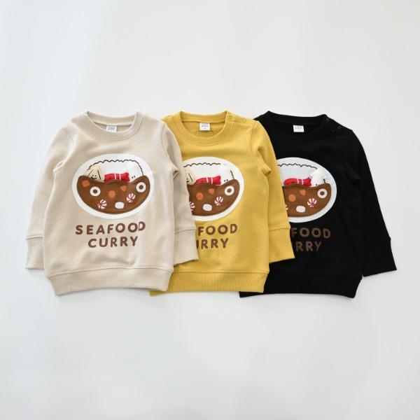 チークルーム cheek room シーフードカレー　トレーナー　( 80 90 100 110 120 130 ) 子ども服 幼児 キッズ | CHEEK ROOM | 17
