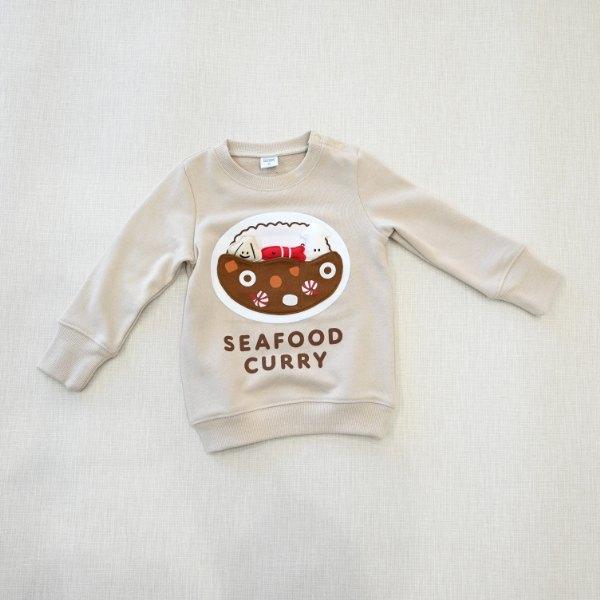チークルーム cheek room シーフードカレー　トレーナー　( 80 90 100 110 120 130 ) 子ども服 幼児 キッズ | CHEEK ROOM | 09