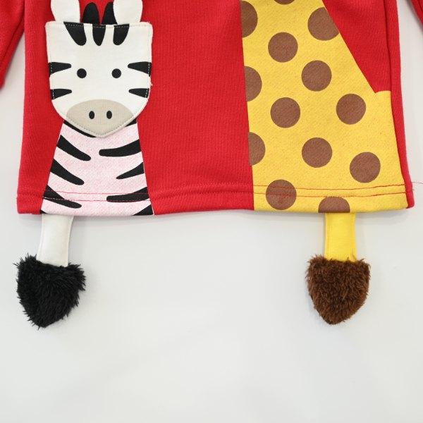 チークルーム cheek room きりんとしまうま トレーナー　( 80 90 100 110 120 130 ) 子ども服 幼児 キッズ | CHEEK ROOM | 11