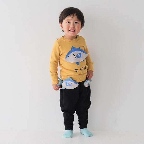 ●40％OFFセール●チークルーム cheek room マグロ　ロングパンツ パンツ 長ズボン　( 80 90 100 110 120 130 ) 子ども服 幼児 キッズ | CHEEK ROOM | 04