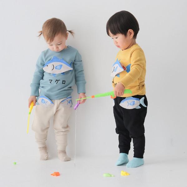 チークルーム cheek room マグロ　ロングパンツ パンツ 長ズボン　( 80 90 100 110 120 130 ) 子ども服 幼児 キッズ | CHEEK ROOM | 05