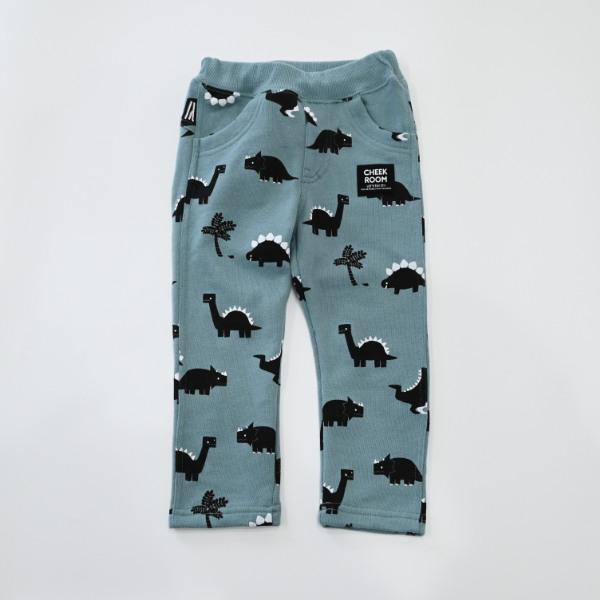 チークルーム cheek room 恐竜　ロングパンツ パンツ 長ズボン　( 80 90 100 110 120 130 ) 子ども服 幼児 キッズ | CHEEK ROOM | 02