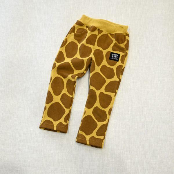 ●40％OFFセール●チークルーム cheek room きりん　ロングパンツ パンツ 長ズボン　( 80 90 100 110 120 130 ) 子ども服 幼児 キッズ | CHEEK ROOM | 09