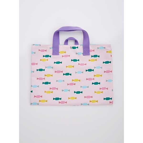 オーシャンアンドグラウンド　OCEAN&GROUND　総柄ループ付きレッスンバッグ　手さげ袋　サブバッグ（小学校　男の子　女の子　体操服袋　） | Ocean&Ground | 02