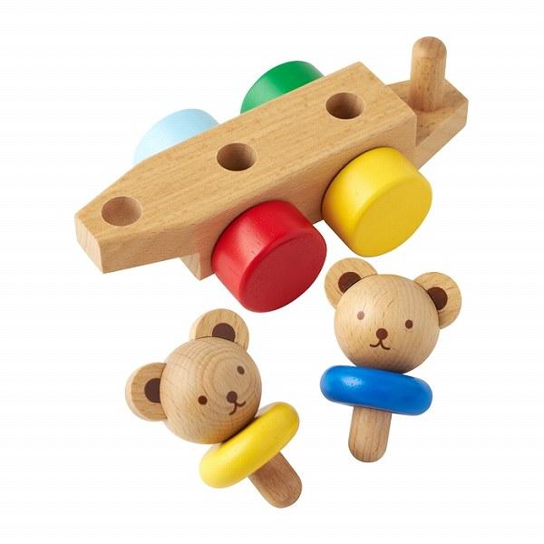 MIKI HOUSE（ミキハウス） （ベビー）ミキハウスベア 木のおもちゃ