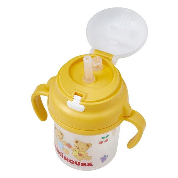 ミキハウス mikihouse ミキハウスベア ストローマグ ベビー 食器 離乳食 ランチグッズ フルーツ（270ml） | MIKI HOUSE | 01