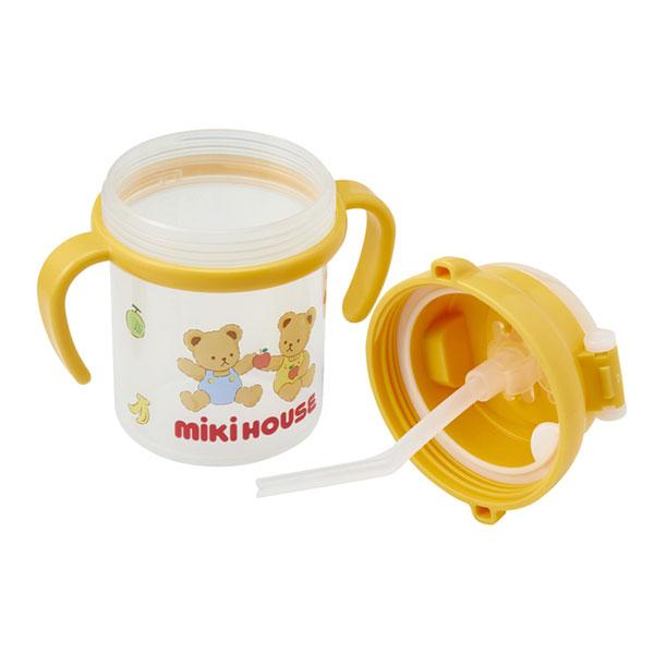 ミキハウス mikihouse ミキハウスベア ストローマグ ベビー 食器 離乳食 ランチグッズ フルーツ（270ml） | MIKI HOUSE | 04