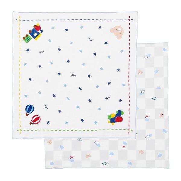 ミキハウス正規販売店/ミキハウス ベビー mikihouse　ガーゼハンカチセット(サイズ無し）赤ちゃん 出産準備 | MIKI HOUSE | 03