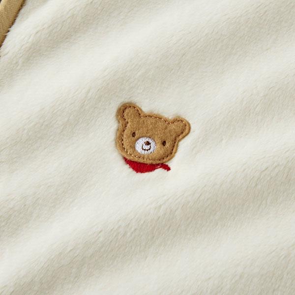 ミキハウス　mikihouse　ベビー　マイクロファー　スリーパー　くま　男の子　女の子　赤ちゃん　出産準備（サイズ無し） | MIKI HOUSE | 03