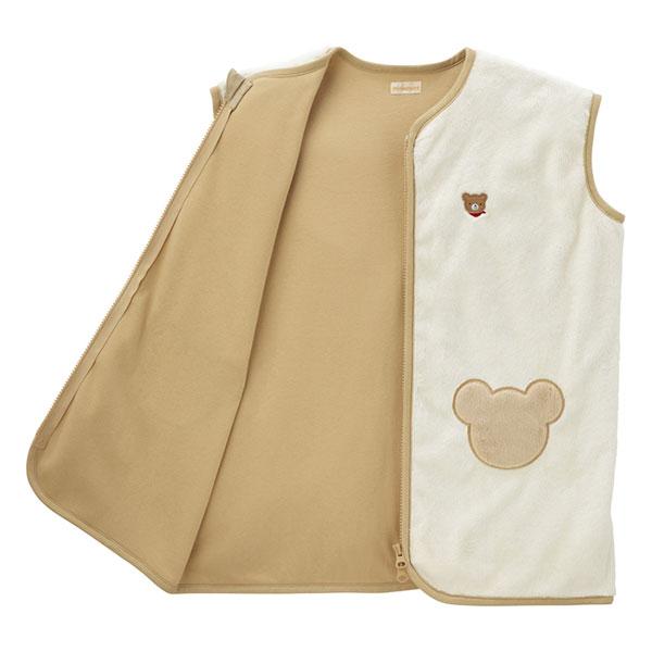 ミキハウス　mikihouse　ベビー　マイクロファー　スリーパー　くま　男の子　女の子　赤ちゃん　出産準備（サイズ無し） | MIKI HOUSE | 04