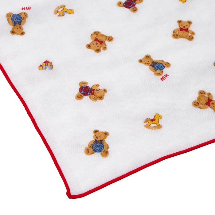 ●取り寄せ商品●ミキハウス　mikihouse　ミキハウスベビー  ミキハウスベア ガーゼタオルセット 沐浴 お世話グッズ  男の子 女の子 | MIKI HOUSE | 03