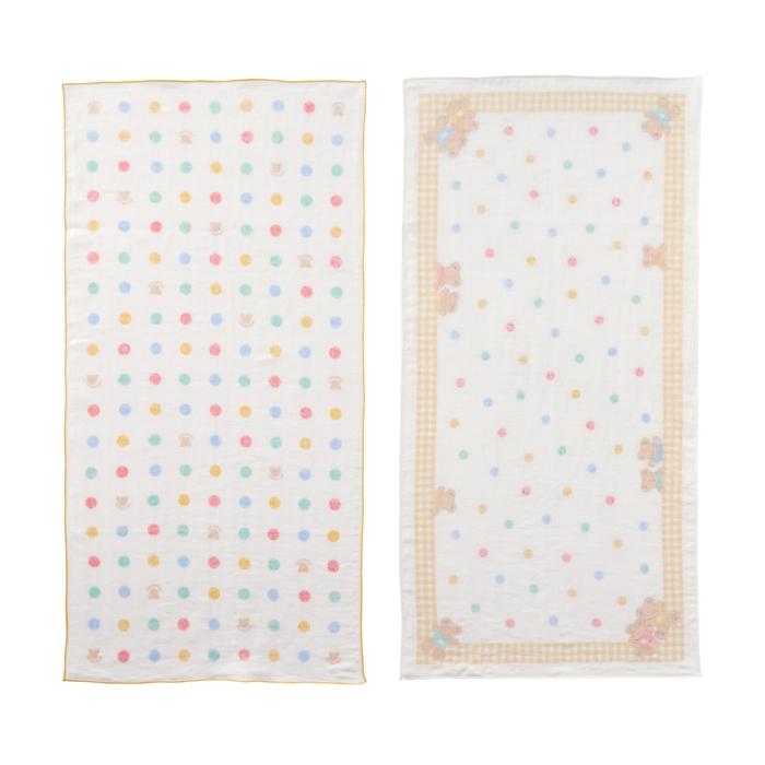 ●取り寄せ商品●ミキハウス　mikihouse　ミキハウスベビー  ミキハウスベア ガーゼタオルセット 沐浴 お世話グッズ  男の子 女の子 | MIKI HOUSE | 06