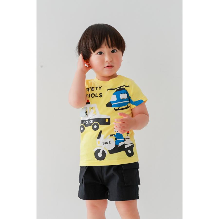 ●30％OFFセール● チークルーム cheek room パトロールＴシャツ ( 80 90 100 110 120 130 ) 男の子 キッズ Tシャツ 半袖 子ども服 幼児 | CHEEK ROOM | 06