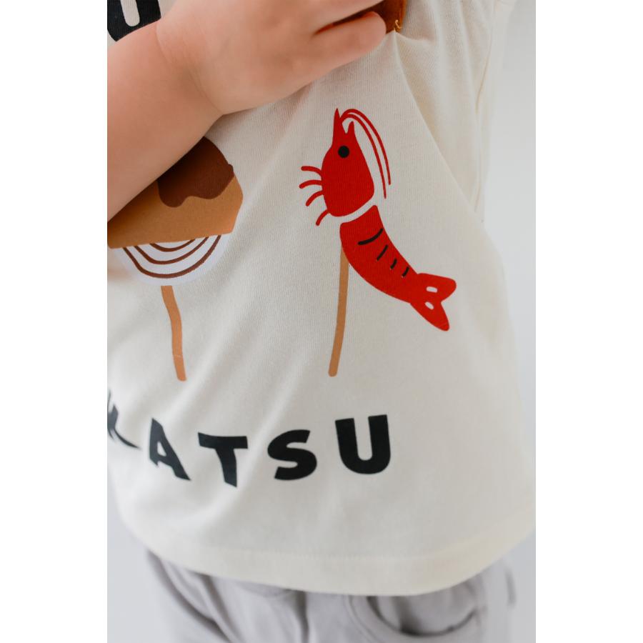 ●30％OFFセール● チークルーム cheek room 串カツＴシャツ ( 80 90 100 110 120 130 ) 男の子 女の子 キッズ Tシャツ 半袖 | CHEEK ROOM | 07