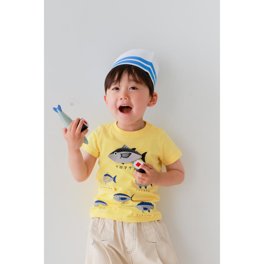 ●30％OFFセール● チークルーム cheek room いろいろマグロＴシャツ ( 80 90 100 110 120 130 ) 男の子 女の子 キッズ Tシャツ 半袖 | CHEEK ROOM | 10
