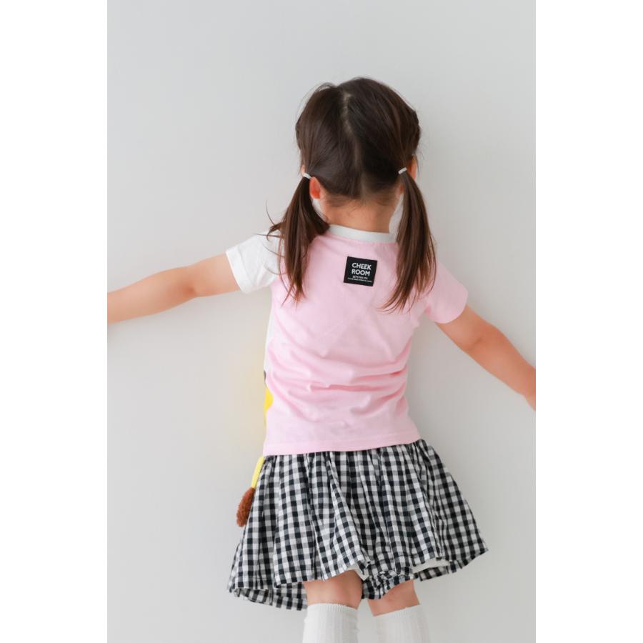 ●30％OFFセール● チークルーム cheek room きりんとしまうまＴシャツ ( 80 90 100 110 120 130 ) 男の子 女の子 キッズ Tシャツ | CHEEK ROOM | 08