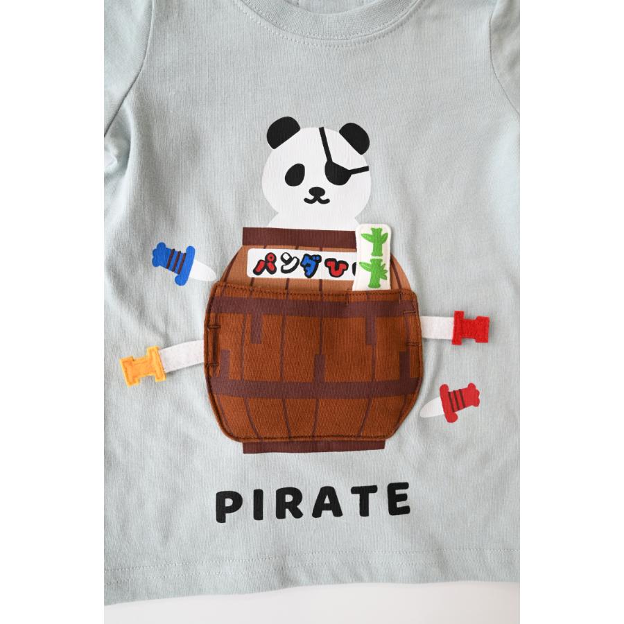 ●30％OFFセール● チークルーム cheek room パンダひげTシャツ ( 80 90 100 110 120 130 ) 男の子 女の子 キッズ Tシャツ 半袖 | CHEEK ROOM | 04