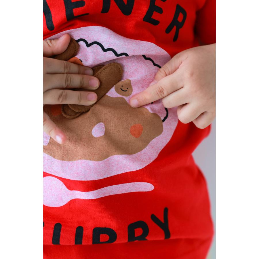 チークルーム cheek room ウインナーカレー Tシャツ ( 80 90 100 110 120 130 ) 子ども服 男の子 女の子 キッズ | CHEEK ROOM | 10