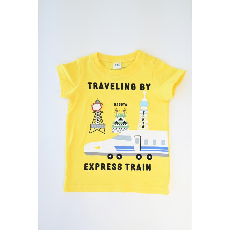 チークルーム cheek room ご当地新幹線 Tシャツ ( 80 90 100 110 120 130 ) 子ども服 男の子 女の子 キッズ | CHEEK ROOM | 02