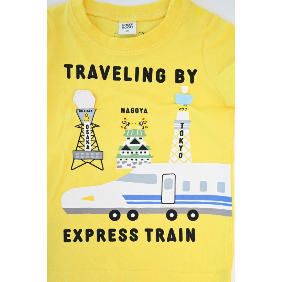 チークルーム cheek room ご当地新幹線 Tシャツ ( 80 90 100 110 120 130 ) 子ども服 男の子 女の子 キッズ | CHEEK ROOM | 03