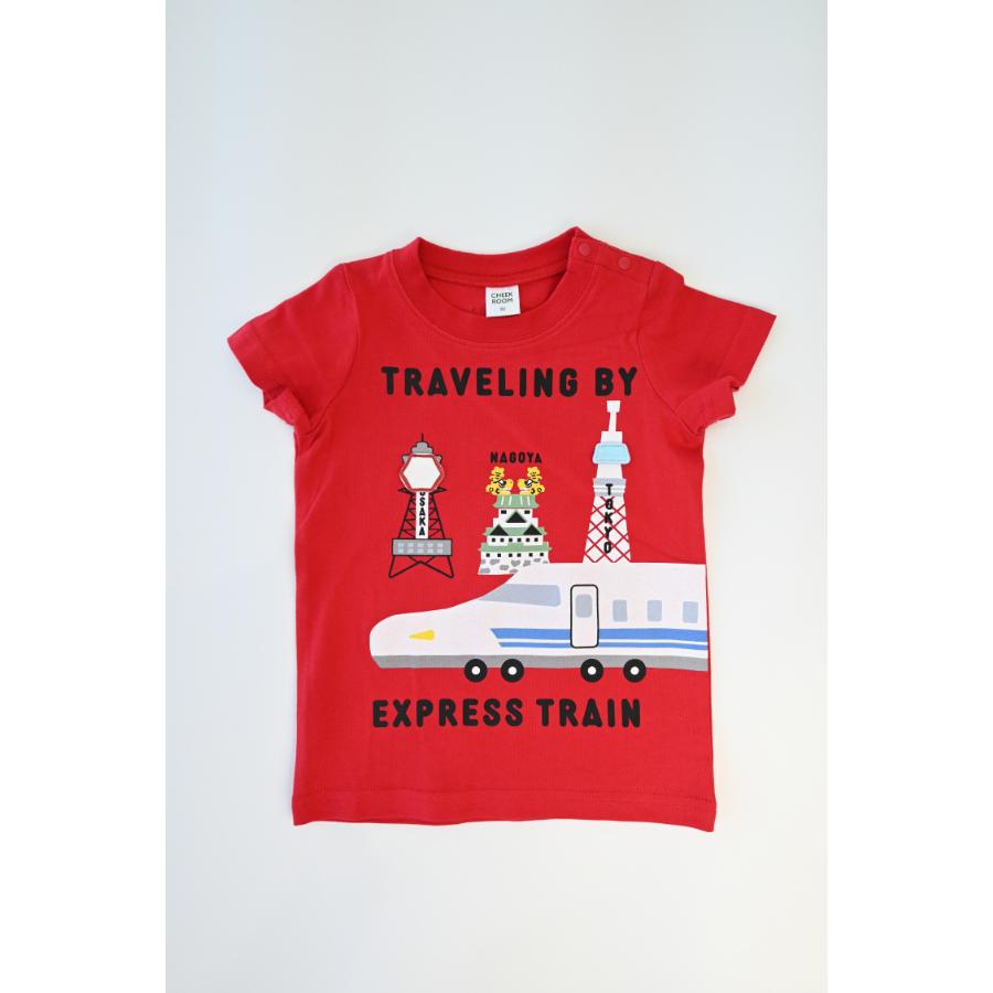 チークルーム cheek room ご当地新幹線 Tシャツ ( 80 90 100 110 120 130 ) 子ども服 男の子 女の子 キッズ | CHEEK ROOM | 06