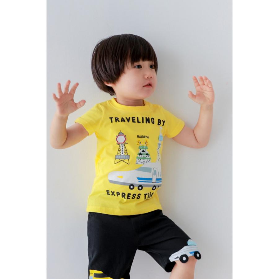チークルーム cheek room ご当地新幹線 Tシャツ ( 80 90 100 110 120 130 ) 子ども服 男の子 女の子 キッズ | CHEEK ROOM | 08