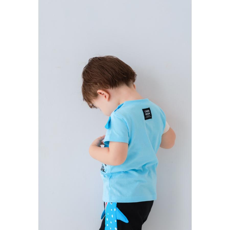 チークルーム cheek room くじらとさめ Tシャツ ( 80 90 100 110 120 130 ) 子ども服 男の子 女の子 キッズ | CHEEK ROOM | 11