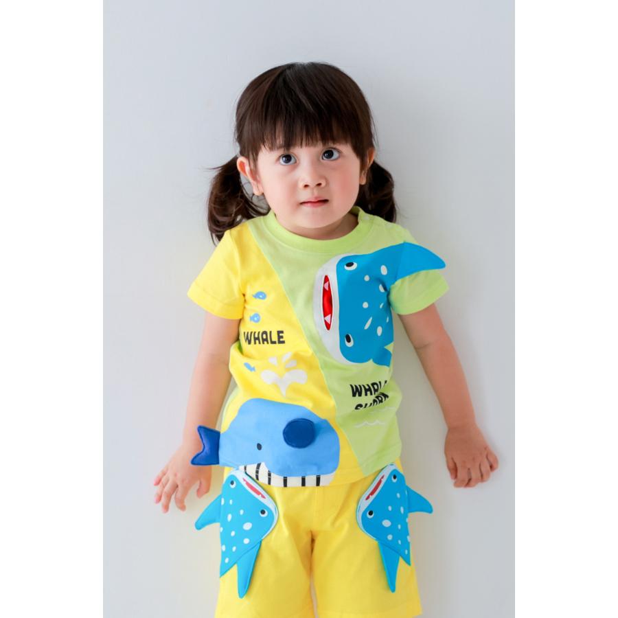 チークルーム cheek room くじらとさめ Tシャツ ( 80 90 100 110 120 130 ) 子ども服 男の子 女の子 キッズ | CHEEK ROOM | 12