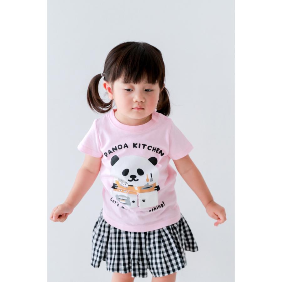 チークルーム cheek room パンダキッチン Tシャツ ( 80 90 100 110 120 130 ) 子ども服 男の子 女の子 キッズ | CHEEK ROOM | 11