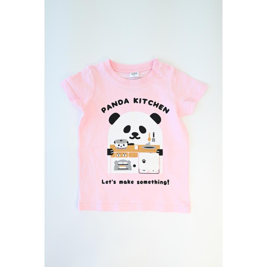 チークルーム cheek room パンダキッチン Tシャツ ( 80 90 100 110 120 130 ) 子ども服 男の子 女の子 キッズ | CHEEK ROOM | 02
