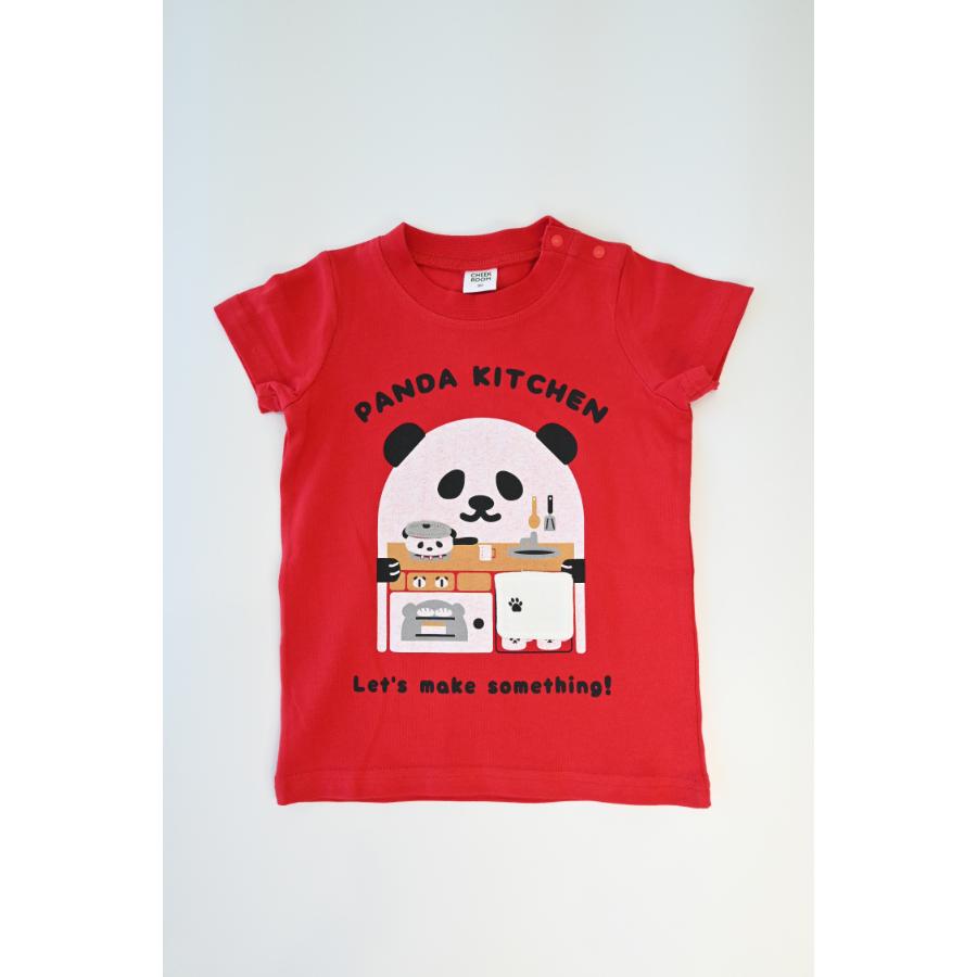 チークルーム cheek room パンダキッチン Tシャツ ( 80 90 100 110 120 130 ) 子ども服 男の子 女の子 キッズ | CHEEK ROOM | 06