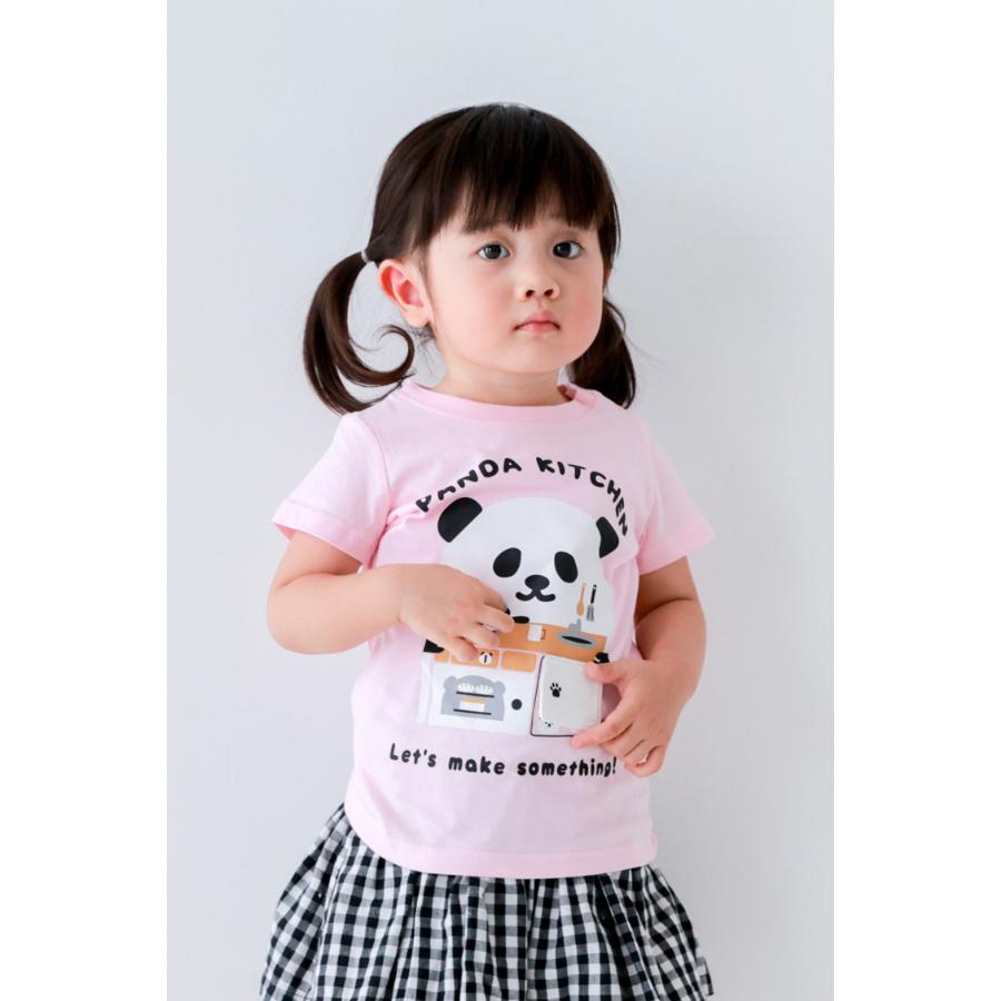 チークルーム cheek room パンダキッチン Tシャツ ( 80 90 100 110 120 130 ) 子ども服 男の子 女の子 キッズ | CHEEK ROOM | 08