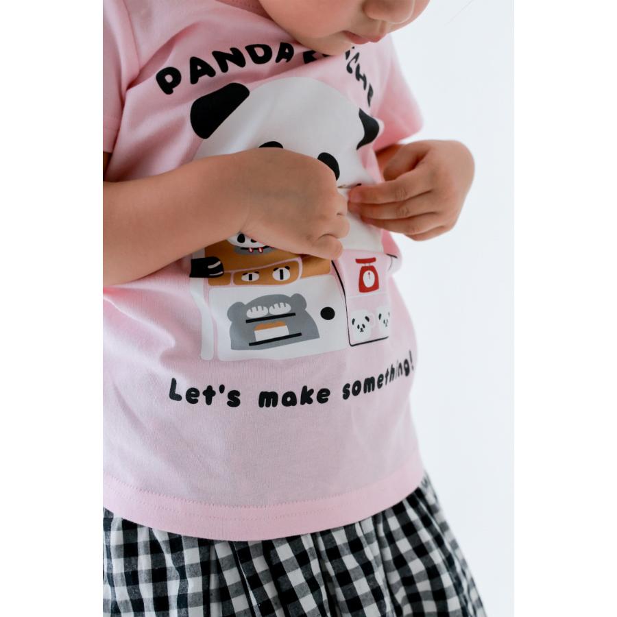 チークルーム cheek room パンダキッチン Tシャツ ( 80 90 100 110 120 130 ) 子ども服 男の子 女の子 キッズ | CHEEK ROOM | 09