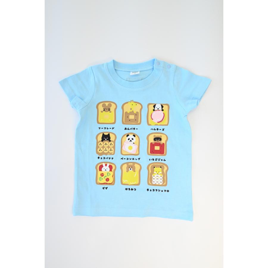 チークルーム cheek room いろんなパン Tシャツ ( 80 90 100 110 120 130 ) 子ども服 男の子 女の子 キッズ | CHEEK ROOM | 06