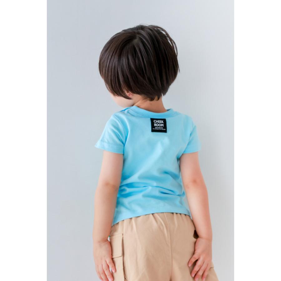 チークルーム cheek room 恐竜の足 Tシャツ ( 80 90 100 110 120 130 ) 子ども服 男の子 女の子 キッズ Tシャツ | CHEEK ROOM | 13