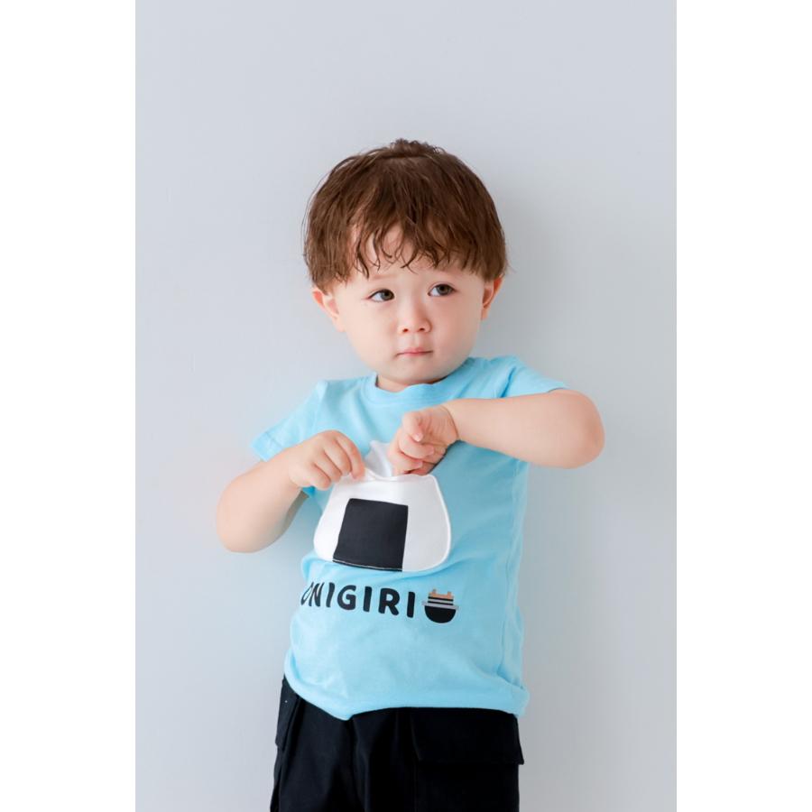 チークルーム cheek room おにぎり Tシャツ ( 80 90 100 110 120 130 ) 子ども服 男の子 女の子 キッズ Tシャツ | CHEEK ROOM | 10