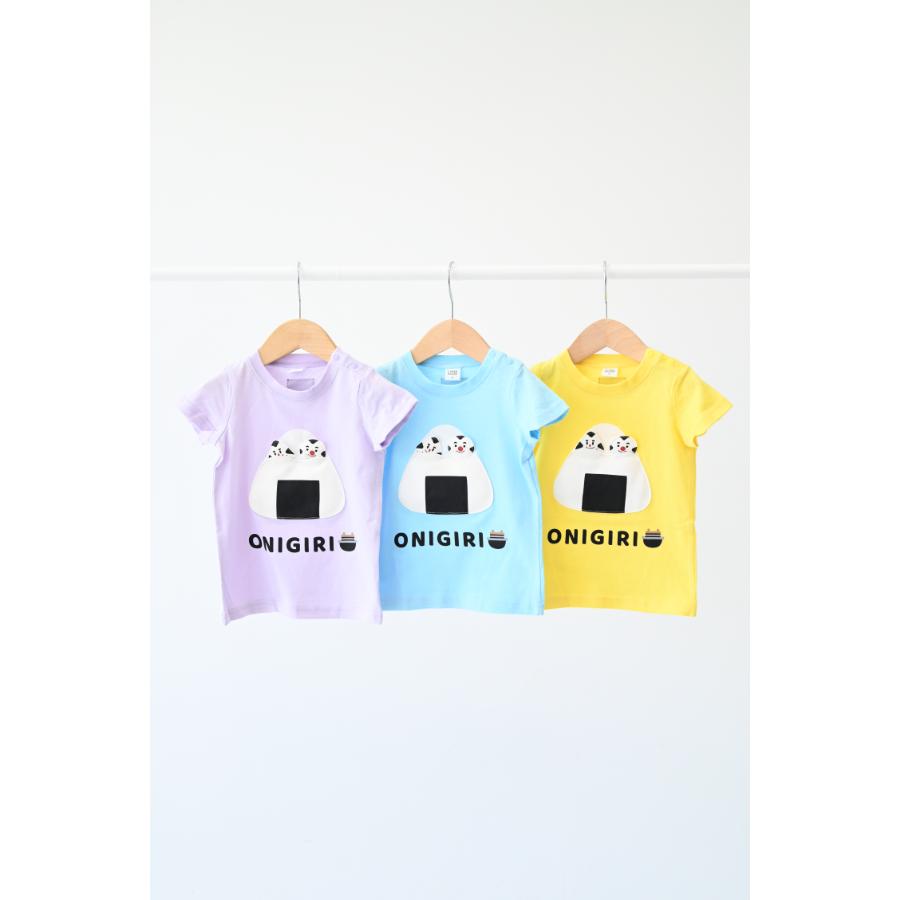 チークルーム cheek room おにぎり Tシャツ ( 80 90 100 110 120 130 ) 子ども服 男の子 女の子 キッズ Tシャツ | CHEEK ROOM | 01