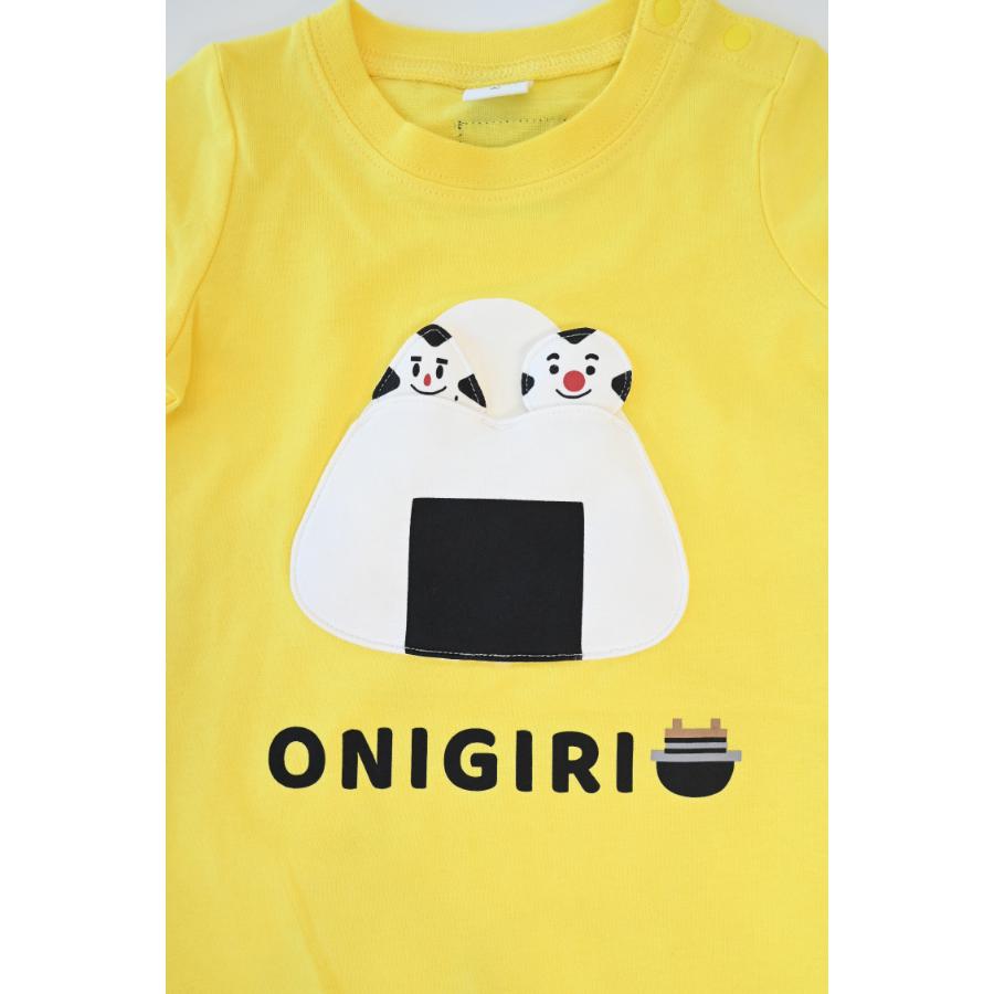 チークルーム cheek room おにぎり Tシャツ ( 80 90 100 110 120 130 ) 子ども服 男の子 女の子 キッズ Tシャツ | CHEEK ROOM | 07