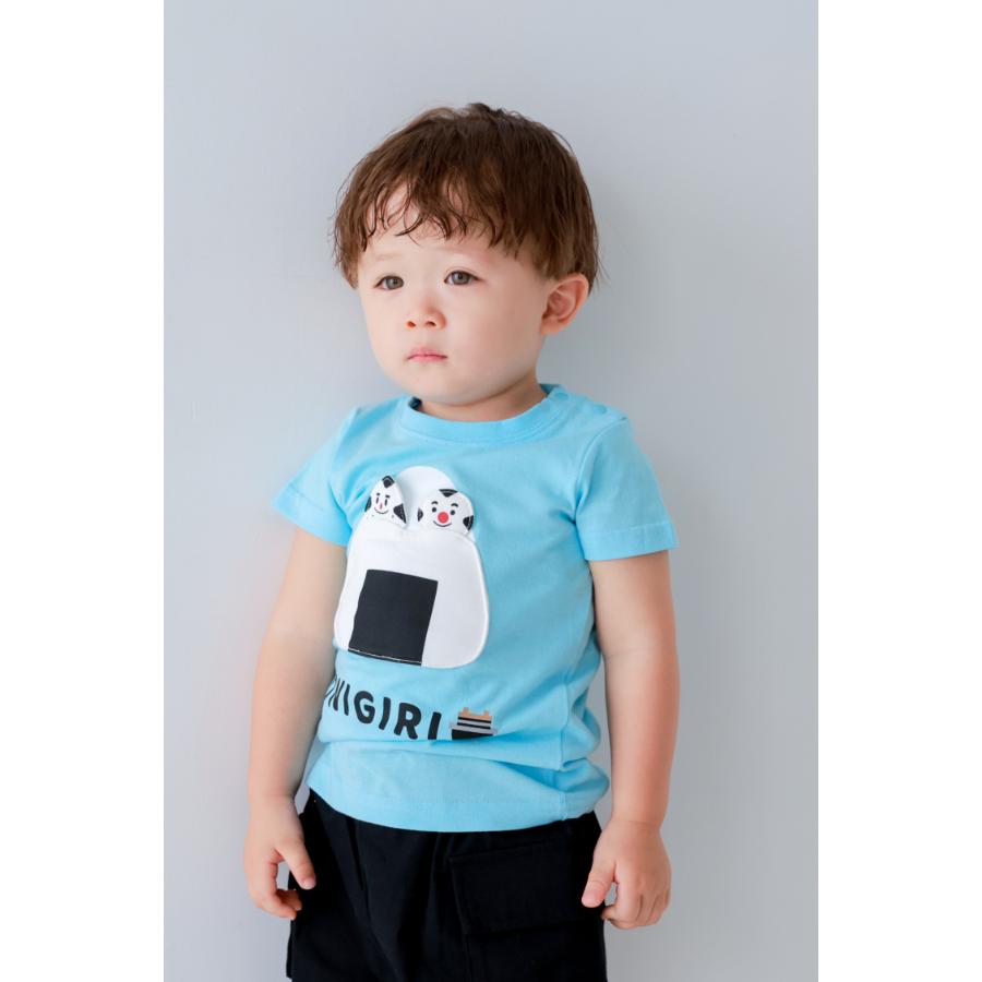 チークルーム cheek room おにぎり Tシャツ ( 80 90 100 110 120 130 ) 子ども服 男の子 女の子 キッズ Tシャツ | CHEEK ROOM | 08