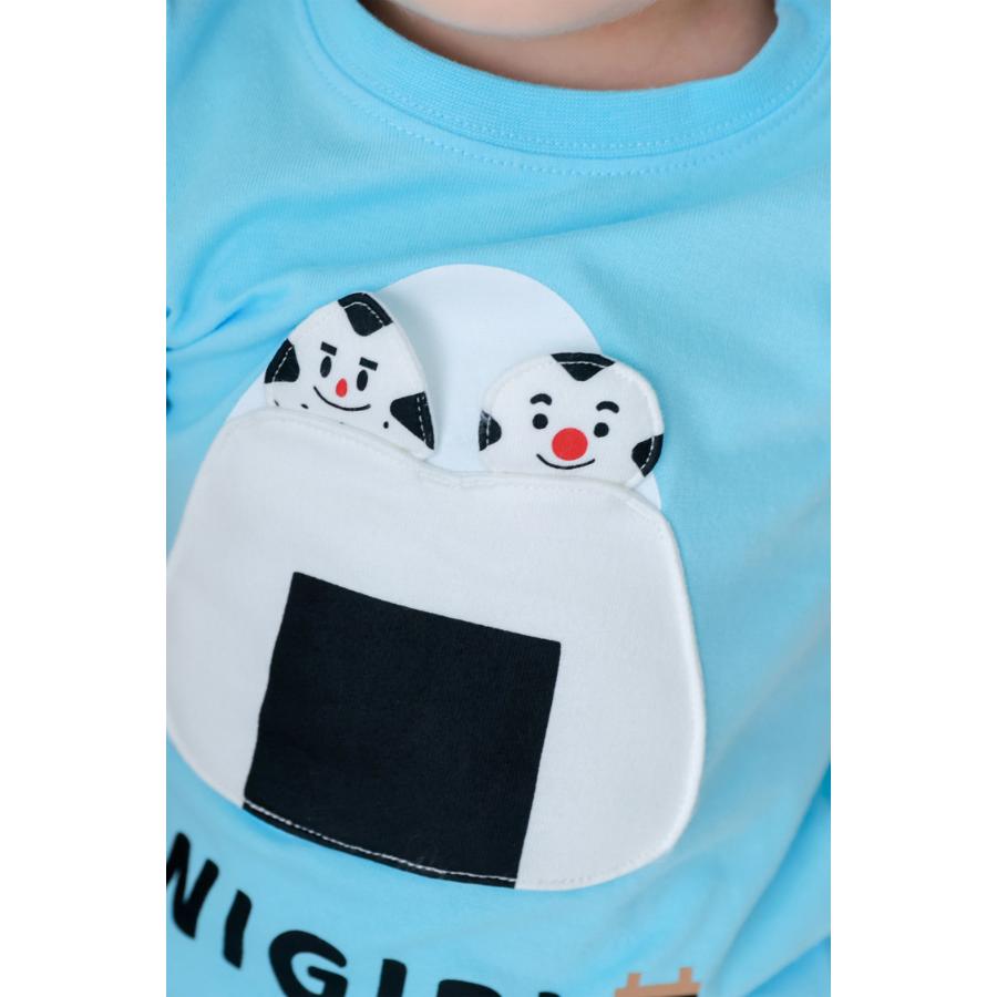 チークルーム cheek room おにぎり Tシャツ ( 80 90 100 110 120 130 ) 子ども服 男の子 女の子 キッズ Tシャツ | CHEEK ROOM | 09