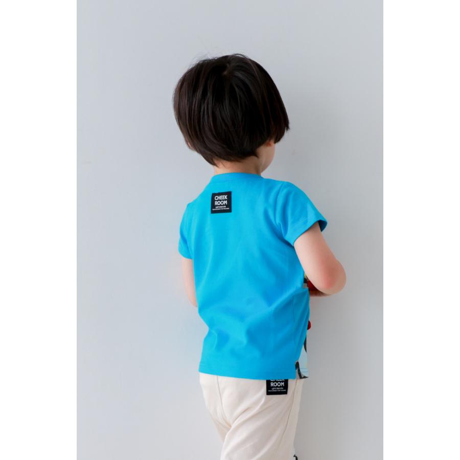チークルーム cheek room 新幹線お寿司 Tシャツ ( 80 90 100 110 120 130 ) 子ども服 男の子 女の子 キッズ | CHEEK ROOM | 11