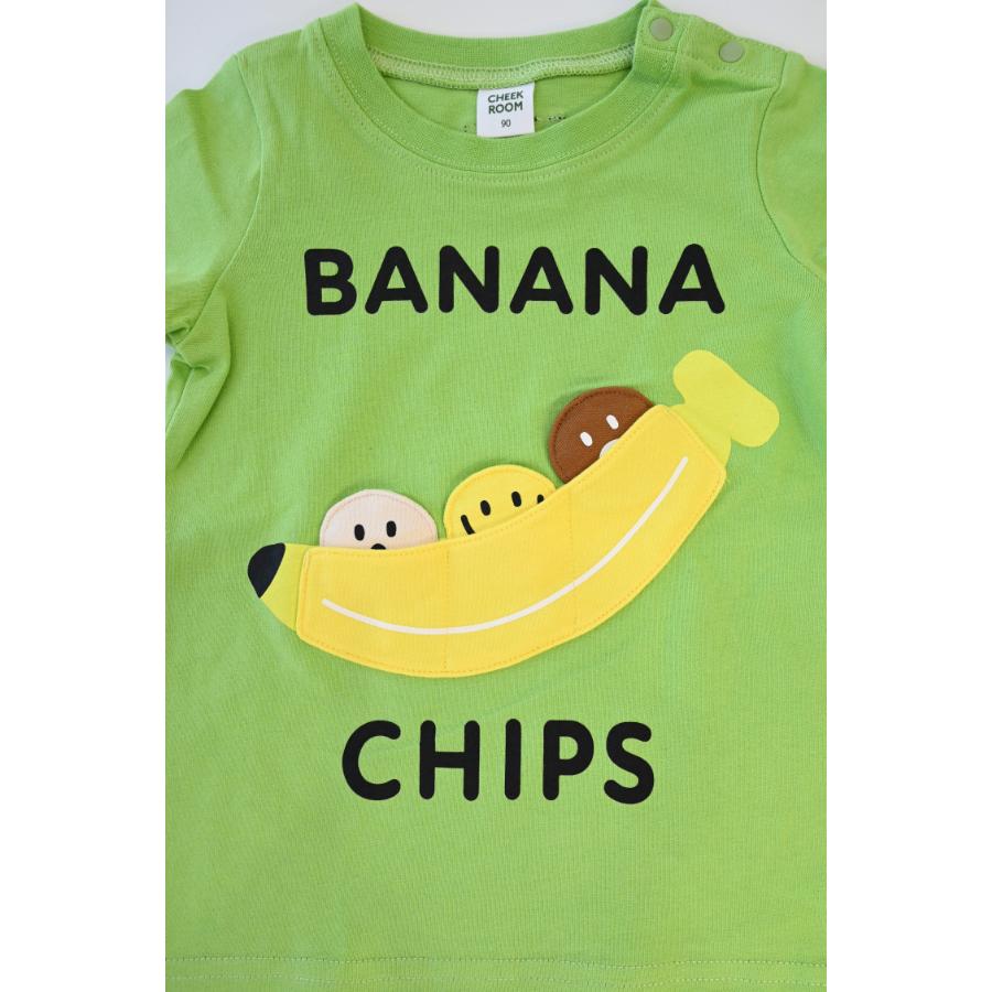 チークルーム cheek room バナナ Tシャツ ( 80 90 100 110 120 130 ) 子ども服 男の子 女の子 キッズ Tシャツ | CHEEK ROOM | 04