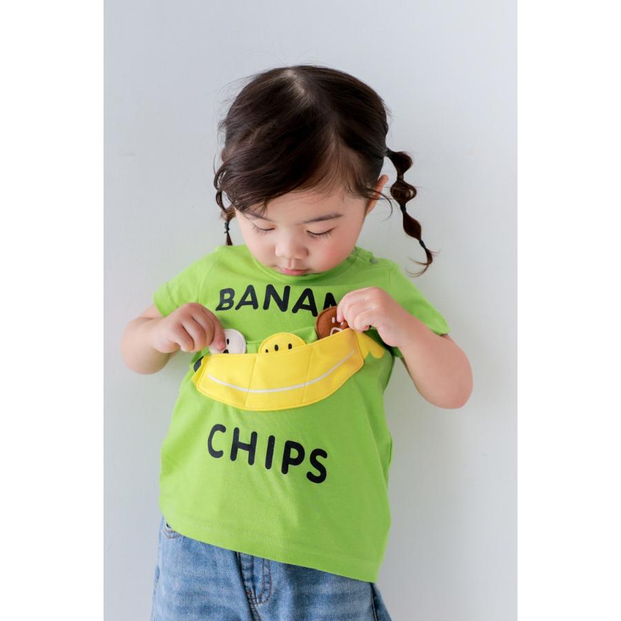 チークルーム cheek room バナナ Tシャツ ( 80 90 100 110 120 130 ) 子ども服 男の子 女の子 キッズ Tシャツ | CHEEK ROOM | 07