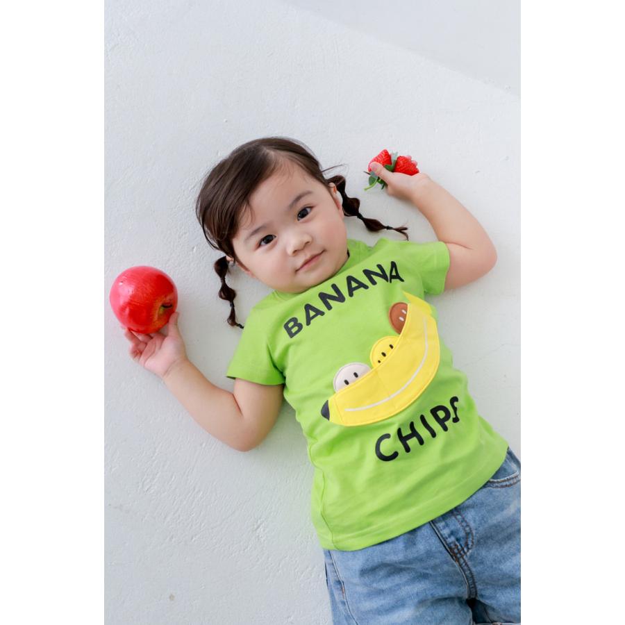 チークルーム cheek room バナナ Tシャツ ( 80 90 100 110 120 130 ) 子ども服 男の子 女の子 キッズ Tシャツ | CHEEK ROOM | 08