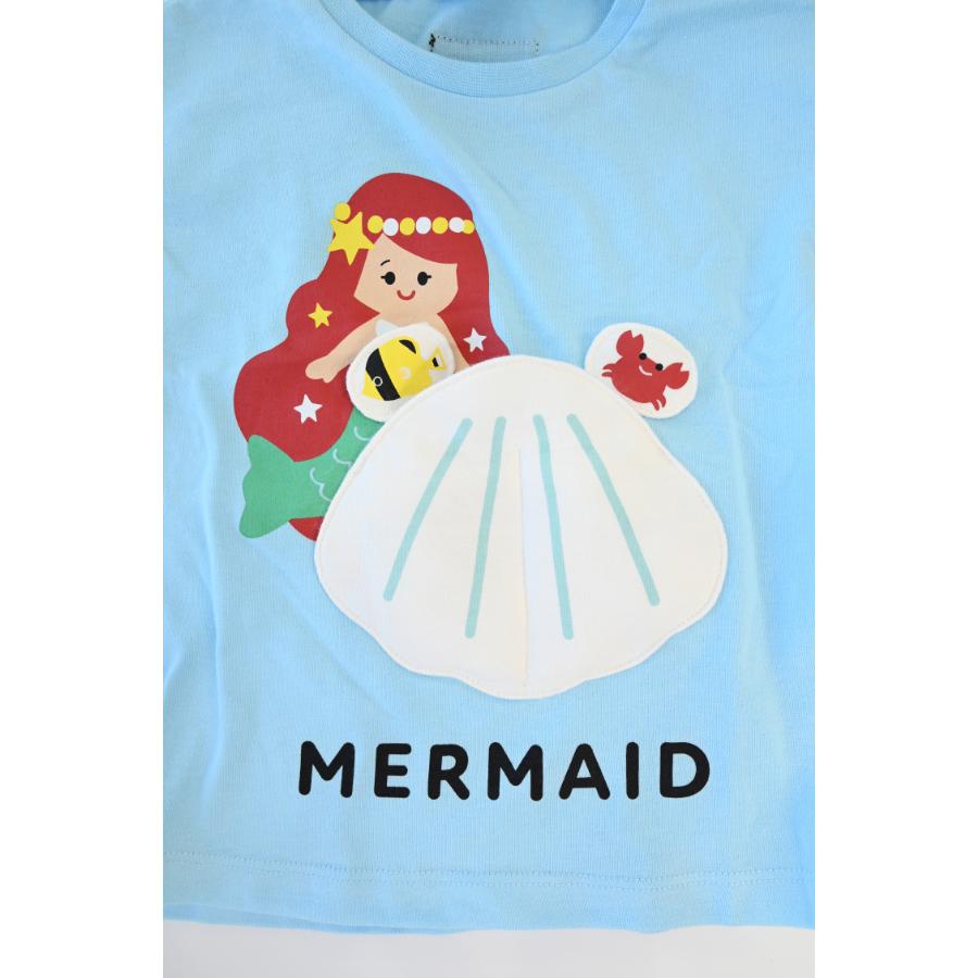 チークルーム cheek room マーメイド Tシャツ ( 80 90 100 110 120 130 ) 子ども服 男の子 女の子 キッズ | CHEEK ROOM | 07