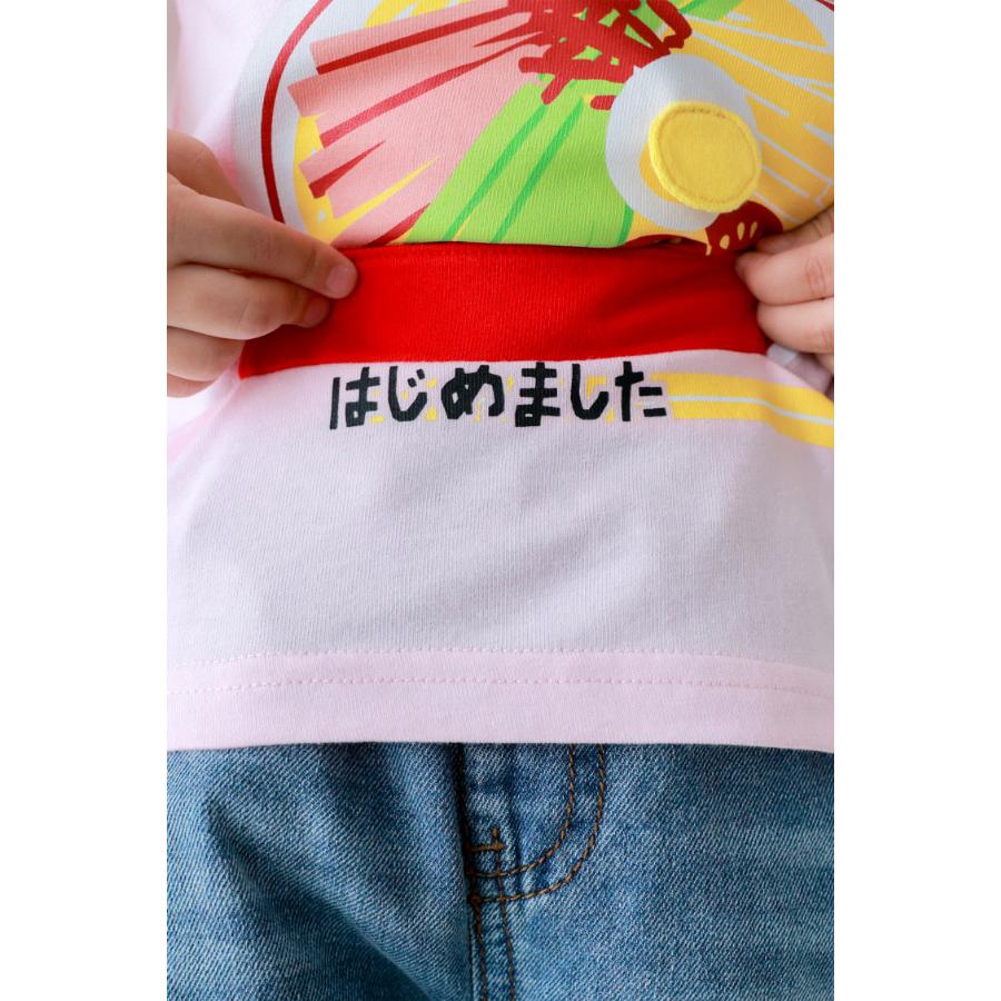 チークルーム cheek room 冷やし中華 Tシャツ ( 80 90 100 110 120 130 ) 子ども服 男の子 女の子 キッズ | CHEEK ROOM | 10